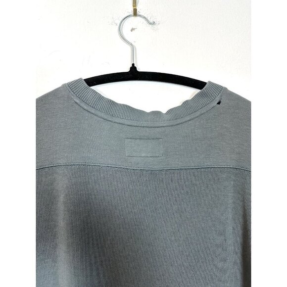 Horny Toad Mens Top‎ Size L Green Cotton Crew Neck Long Sleeve Distressed - Picture 5 of 12